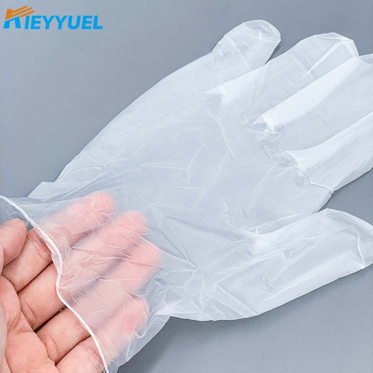 Guants de PVC mèdics d’un sol ús